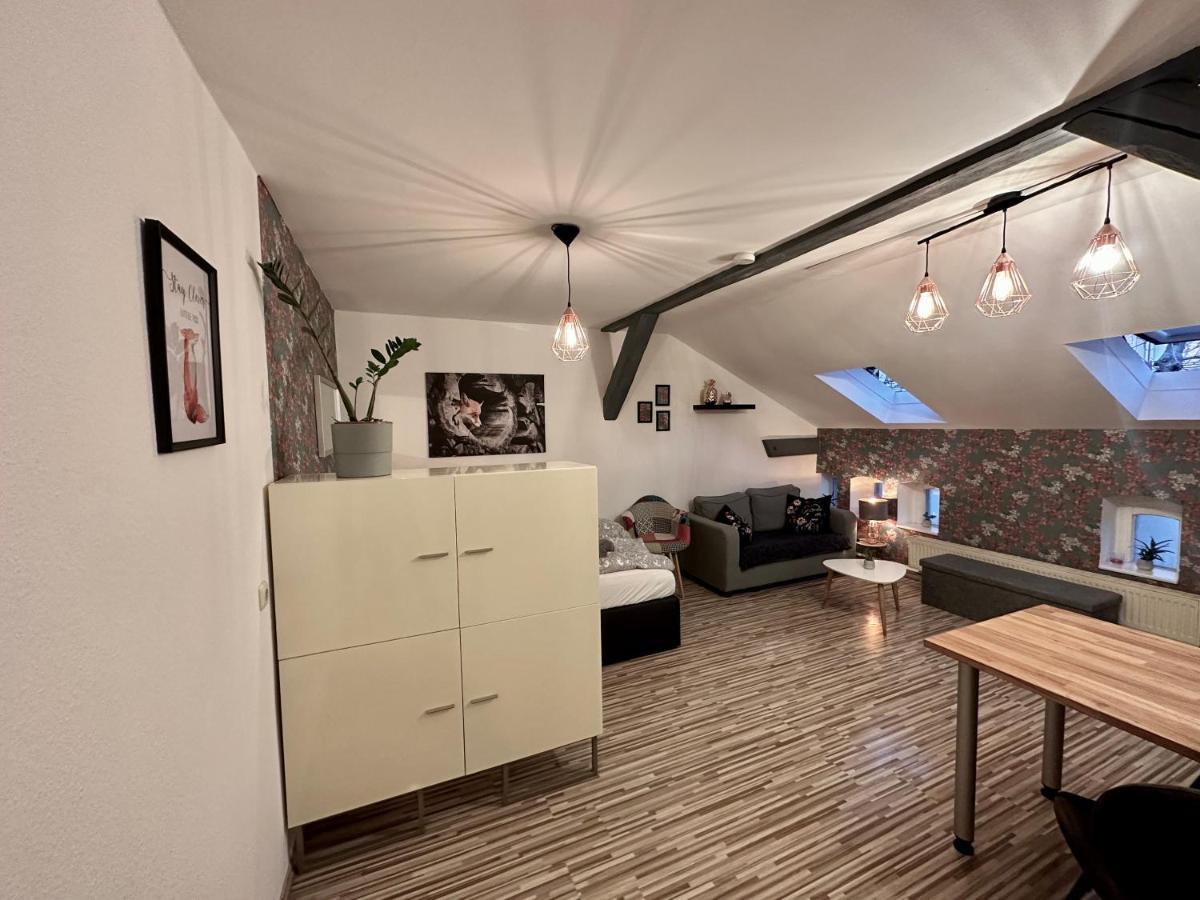 Apartment Zum Roten Fuchs Inkl. Parkplatz Erfurt Exterior photo